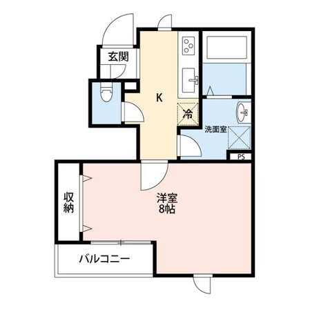 リーブル　木下の物件間取画像